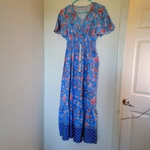 New w/o tags Shein polyester maxi dress